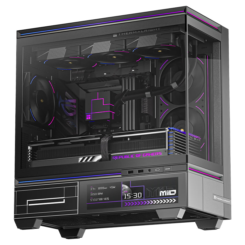 Thermalright TL-M10 Vision Black Micro-ATX Case