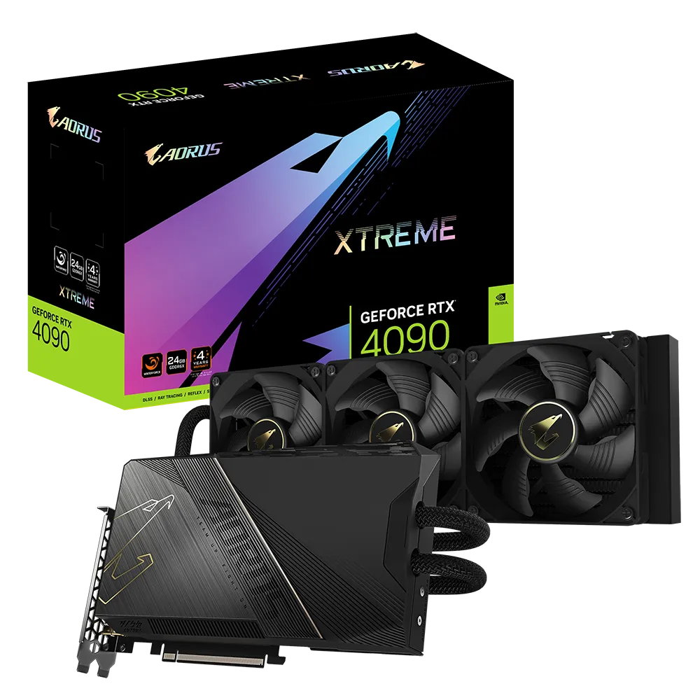 Gigabyte RTX 4090 AORUS XTREME WaterForce 24GB Graphics Card
