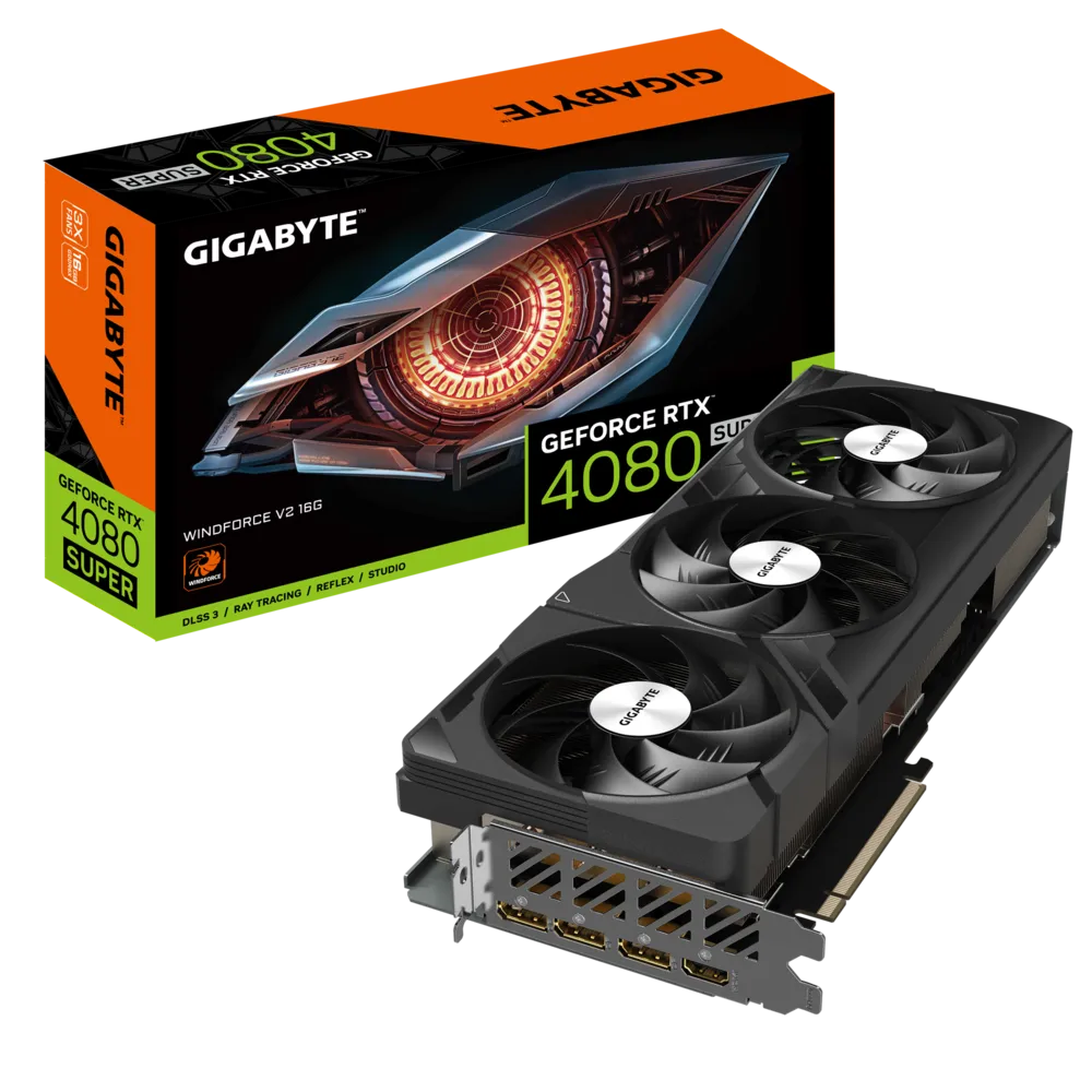 Gigabyte RTX 4080 SUPER Windforce V2 16GB Graphics Card
