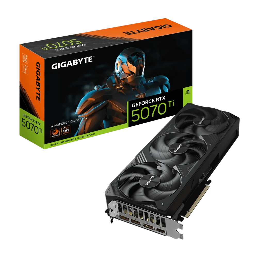Gigabyte RTX 5070 Ti Windforce OC SFF 16GB Graphics Card