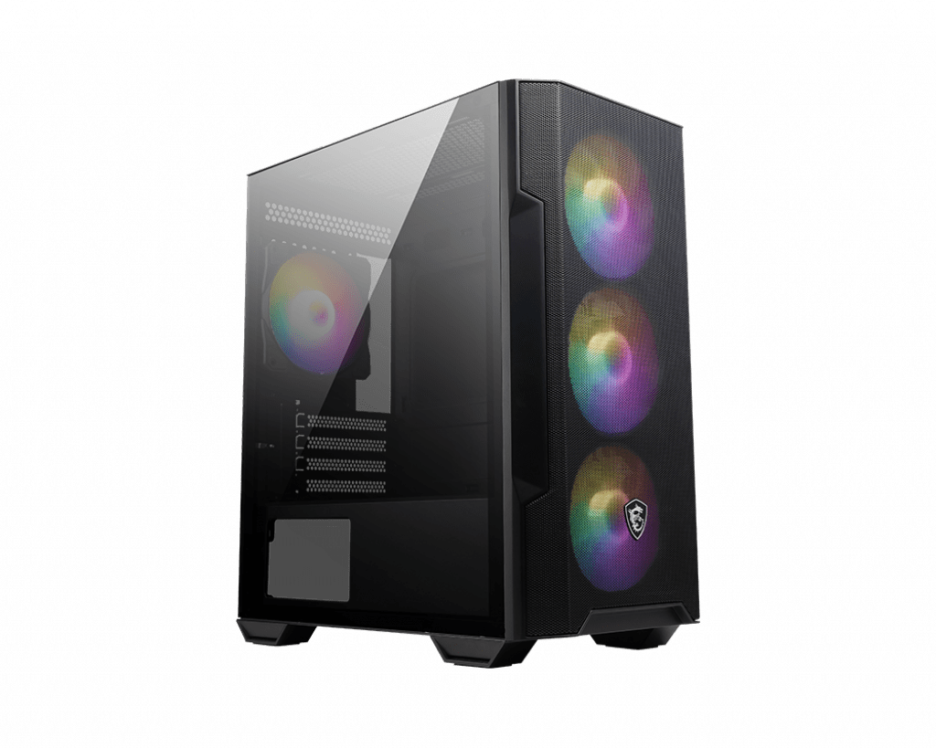 MSI MAG Forge M100R A-RGB mATX Case Black