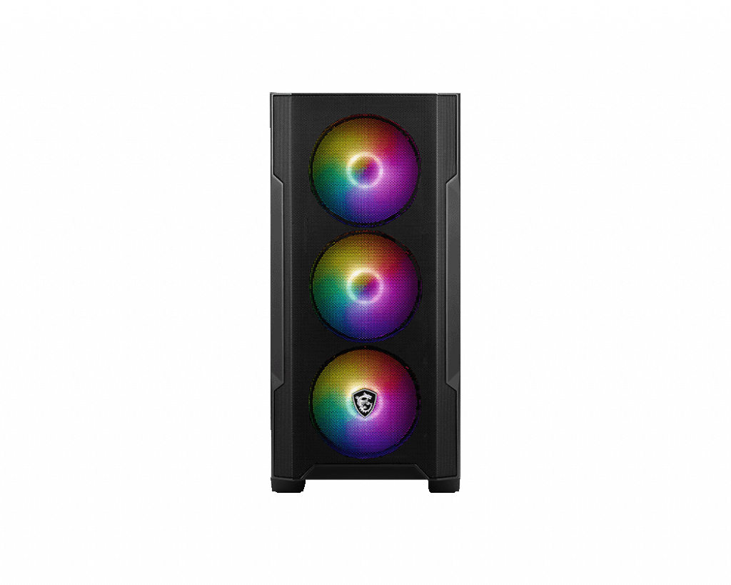 MSI MAG Forge M100R A-RGB mATX Case Black