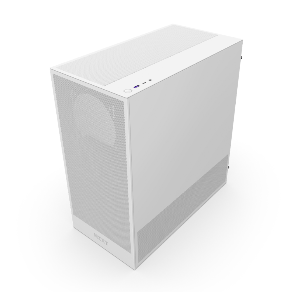 NZXT H5 Flow 2024 White ATX Mid Tower PC Case