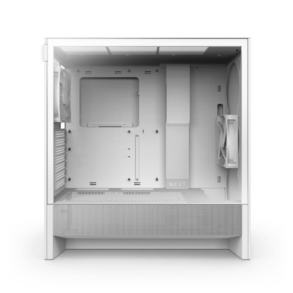 NZXT H5 Flow 2024 White ATX Mid Tower PC Case
