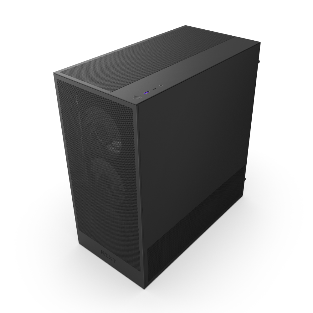 NZXT H5 Flow RGB 2024 Black ATX Mid Tower PC Case
