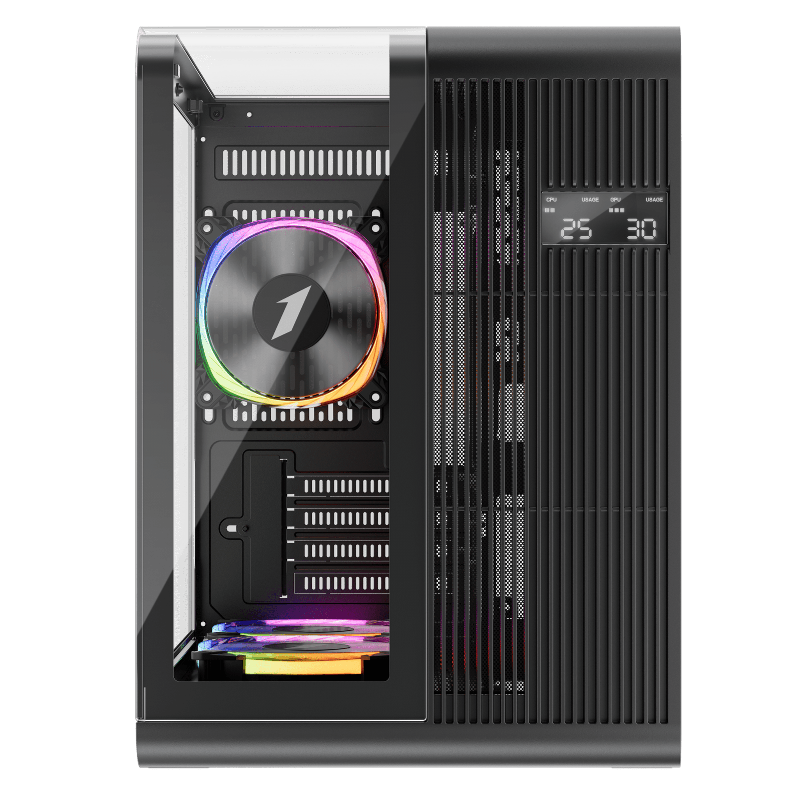 1st Player RT5 ARGB Black Micro-ATX Case