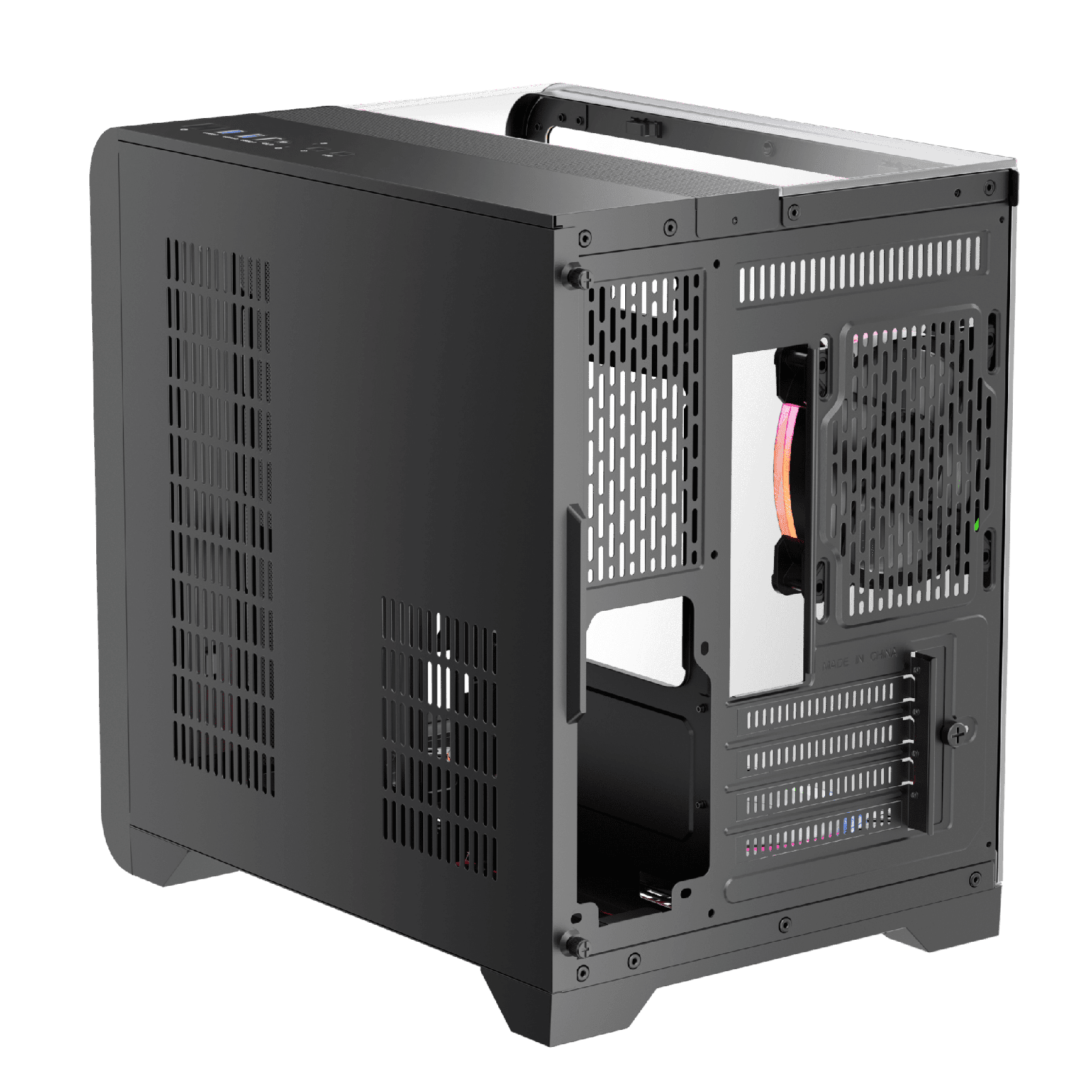 1st Player RT5 ARGB Black Micro-ATX Case