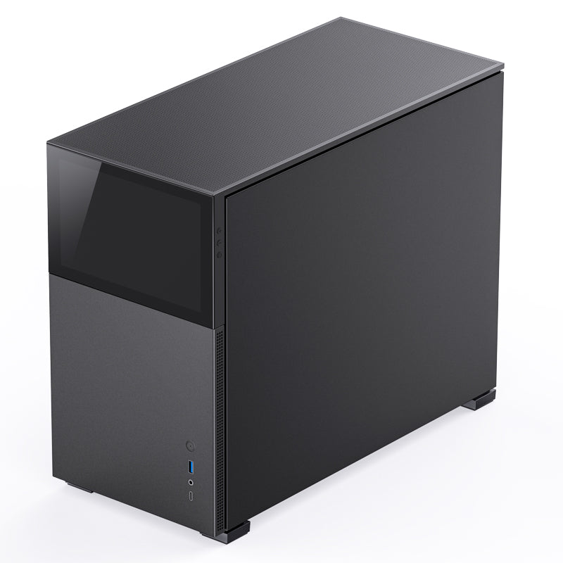 Jonsbo D31 Standard Screen Black Micro-ATX Case - Grade B