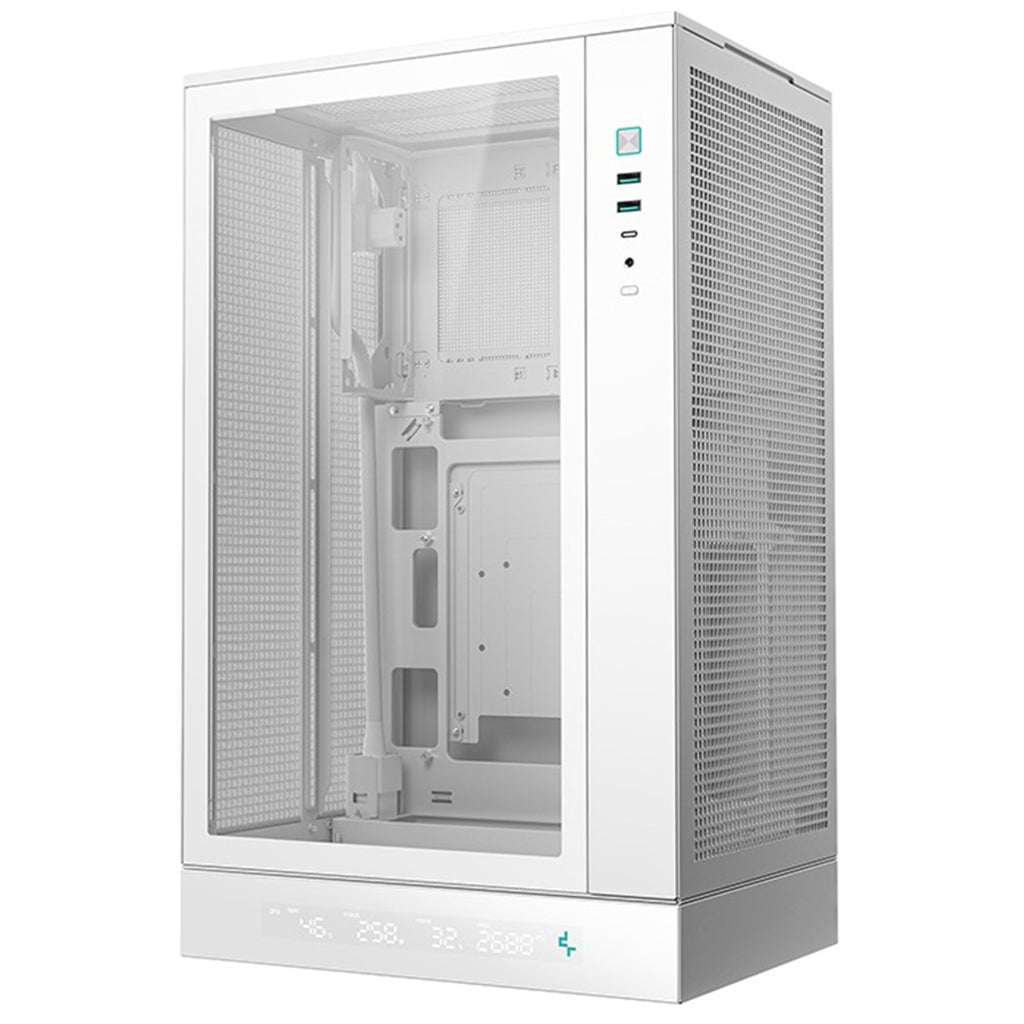 Deepcool CH270 Digital White Micro-ATX PC Case