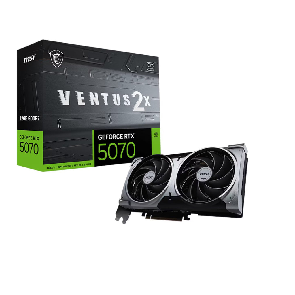 MSI RTX 5070 Ventus 2X OC 12GB Graphics Card