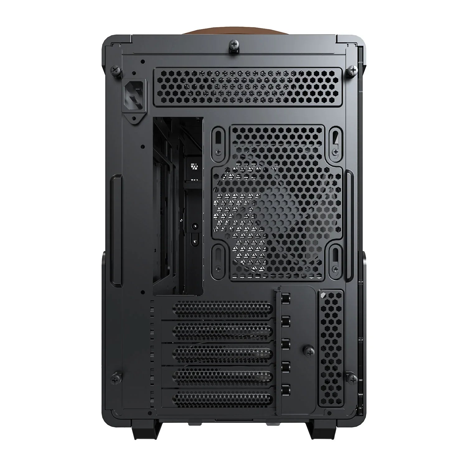 Montech Heritage Black Leather Micro-ATX PC Case
