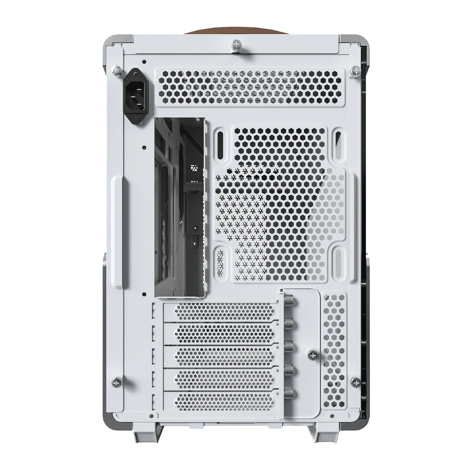 Montech Heritage White Leather Micro-ATX PC Case