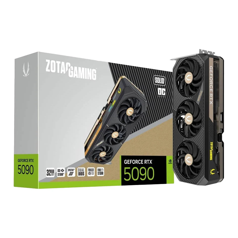 Zotac RTX 5090 Solid OC 32GB Graphics Card
