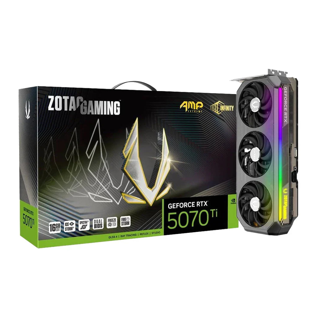 ZOTAC RTX 5070 Ti AMP Extreme Infinity 16GB Graphics Card