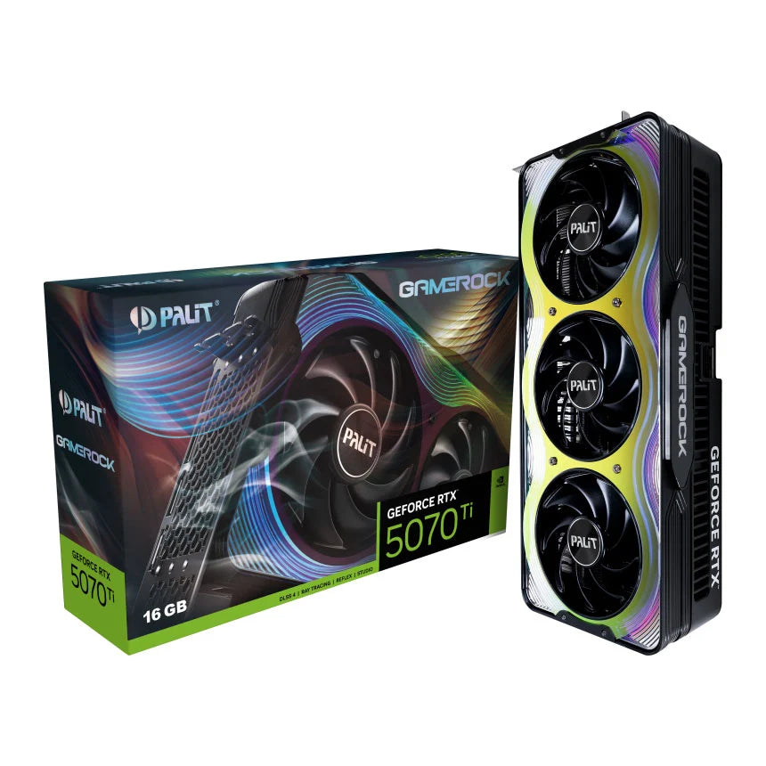 Palit RTX 5070 Ti Gamerock 16GB Graphics Card