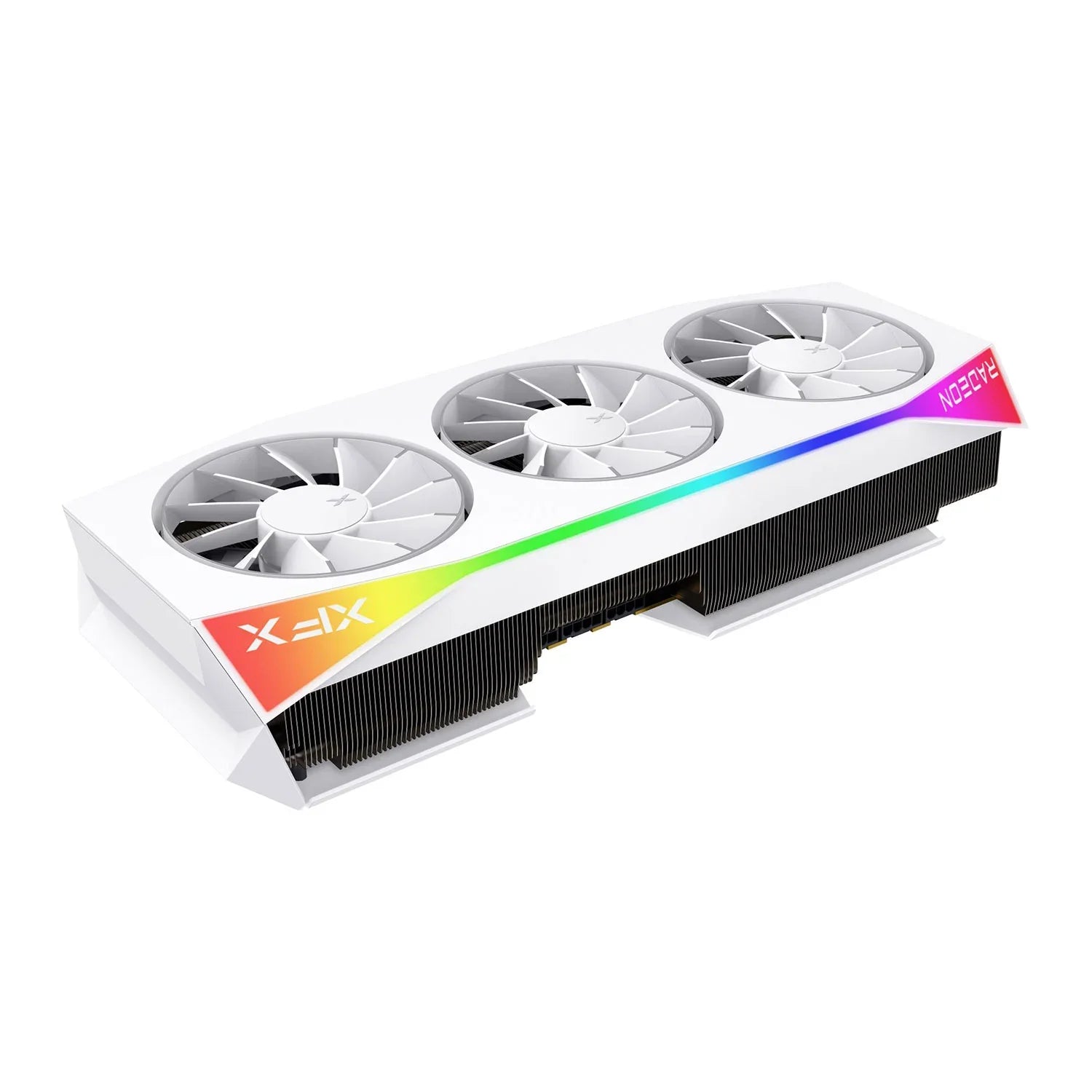 XFX RX 9070 XT Mercury OC White Magnetic Air Edition RGB 16GB Graphics Card