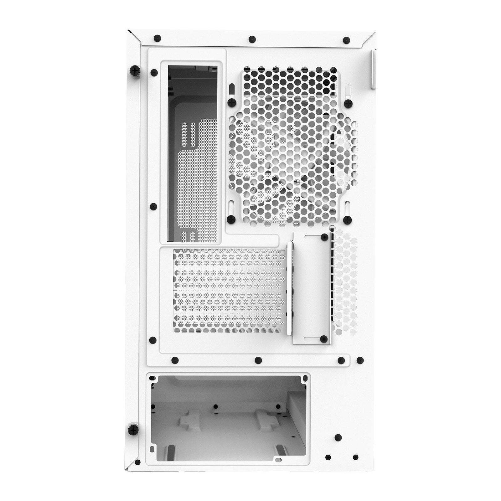 NZXT H3 Flow White Micro-ATX PC Case