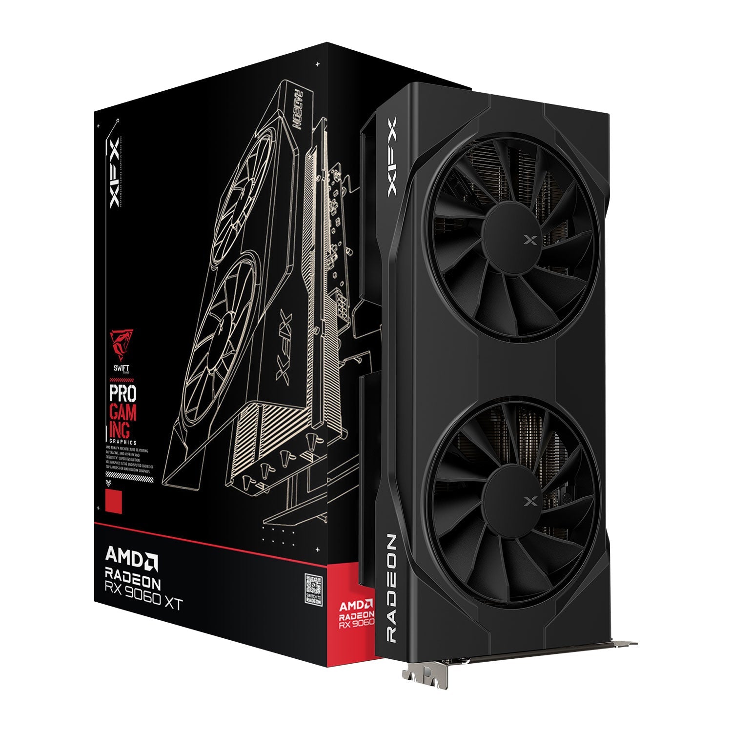 XFX RX 9060 XT Swift Gaming Dual Fan 16GB Graphics Card