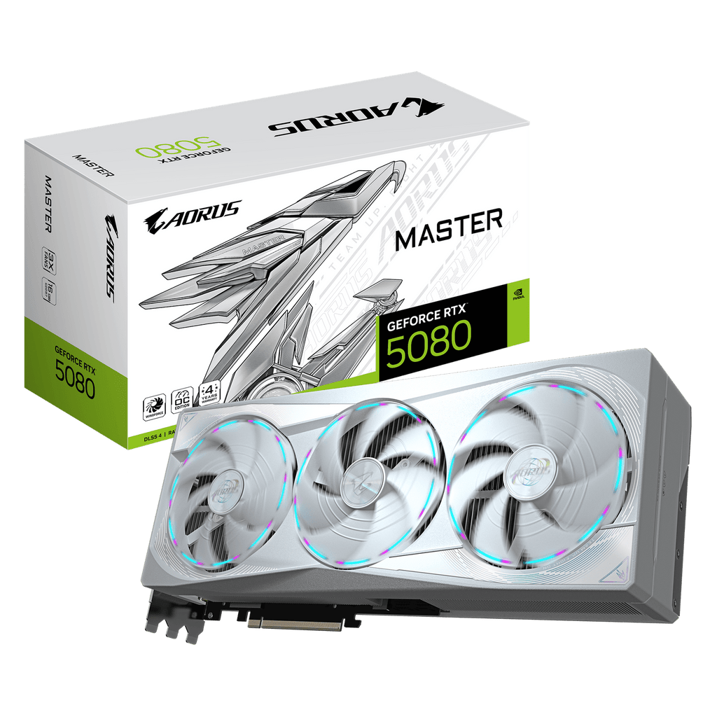 Gigabyte RTX 5080 Aorus Master ICE 16GB Graphics Card