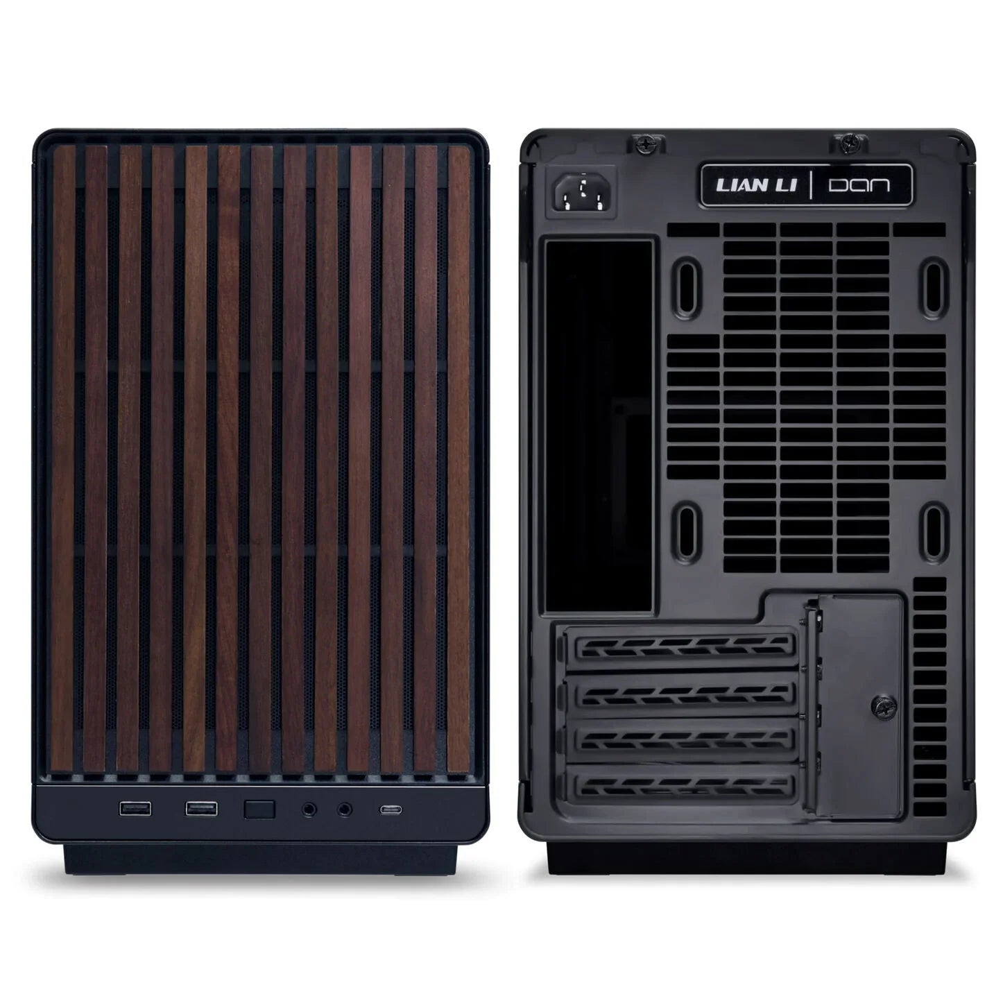 Lian Li Dan Cases A3-mATX Wood Micro ATX Case Black