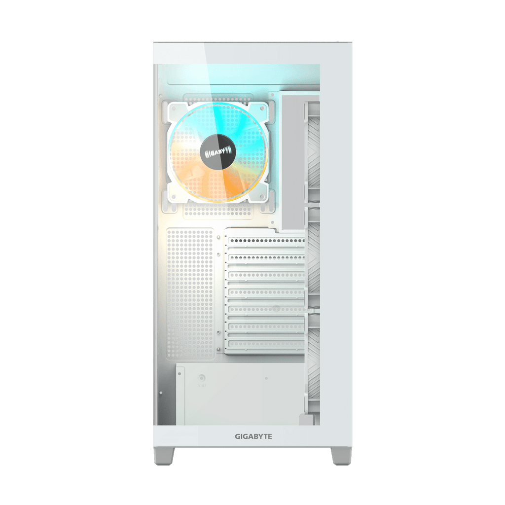 Gigabyte C500 Panoramic Stealth ICE RGB White ATX Case