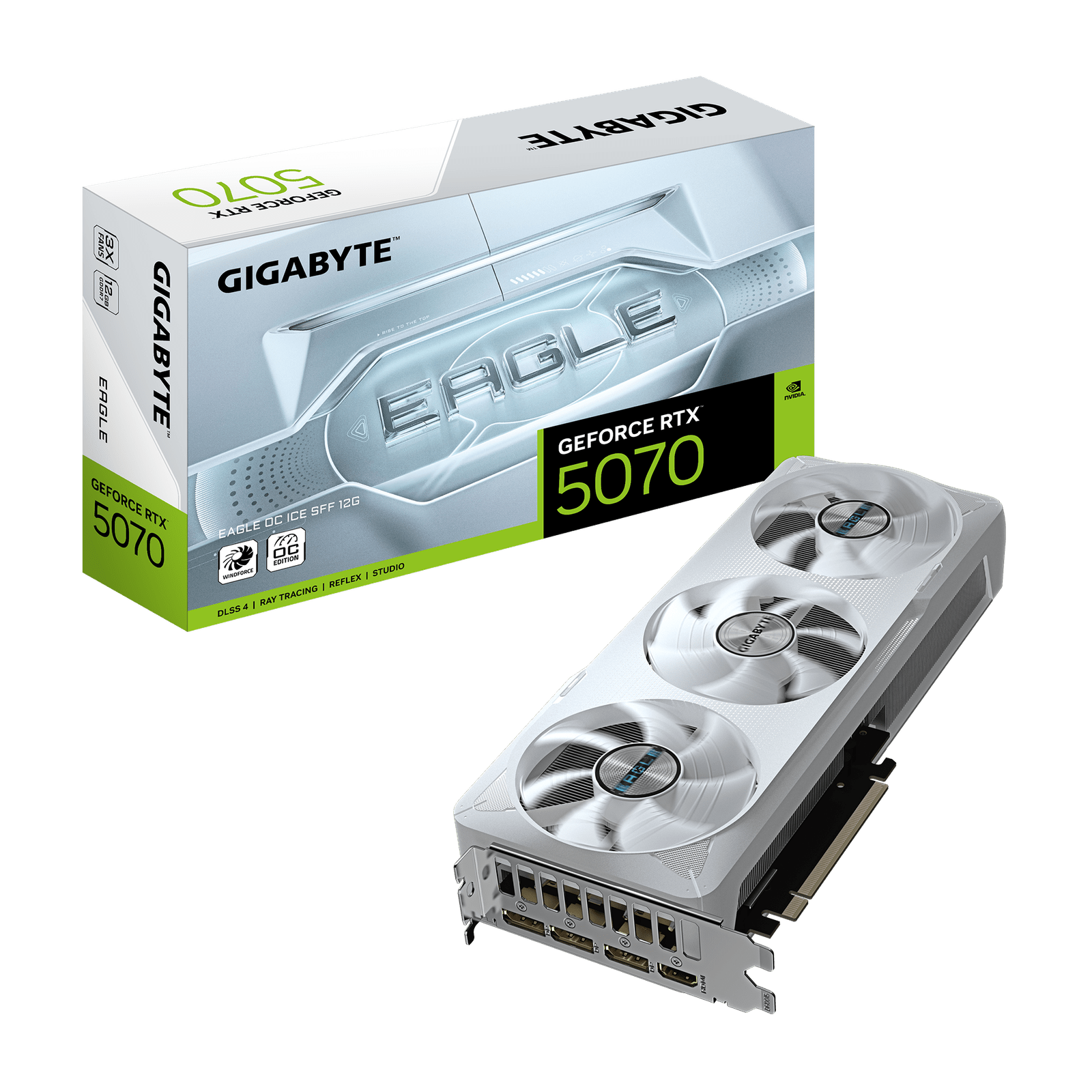 Gigabyte RTX 5070 Eagle OC ICE SFF 12GB Graphics Card