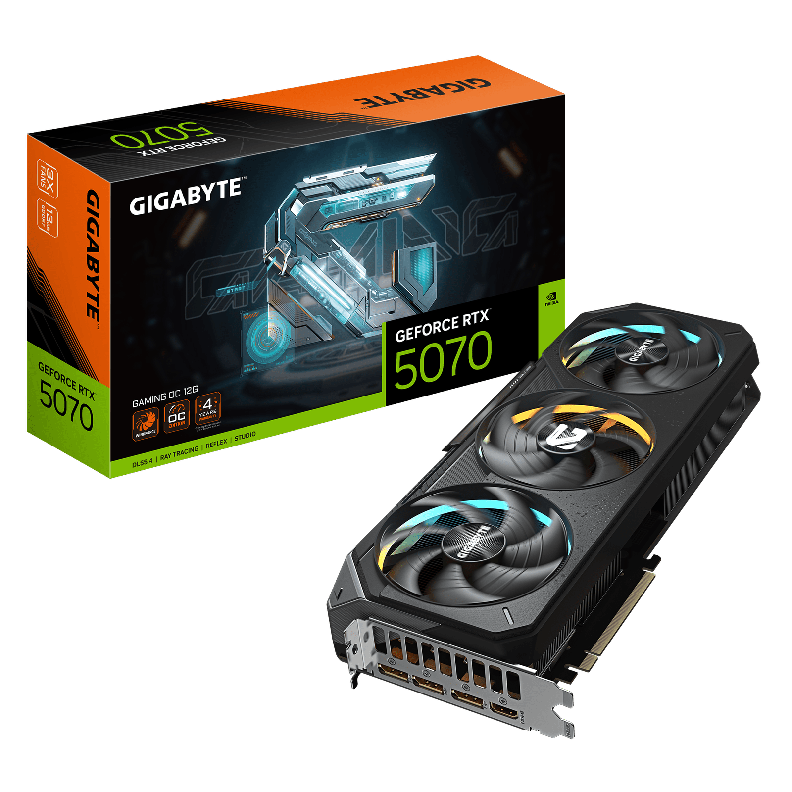Gigabyte RTX 5070 Gaming OC 12GB Graphics Card