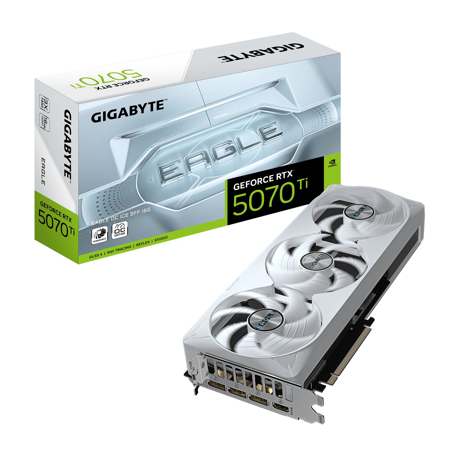 Gigabyte RTX 5070 Ti Eagle OC ICE SFF 16GB Graphics Card