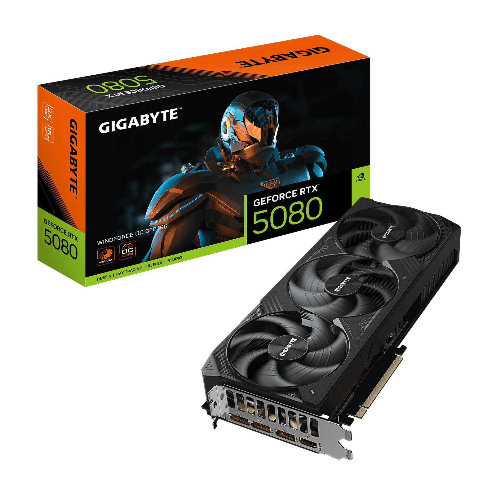 Gigabyte RTX 5080 Windforce OC SFF 16GB Graphics Card