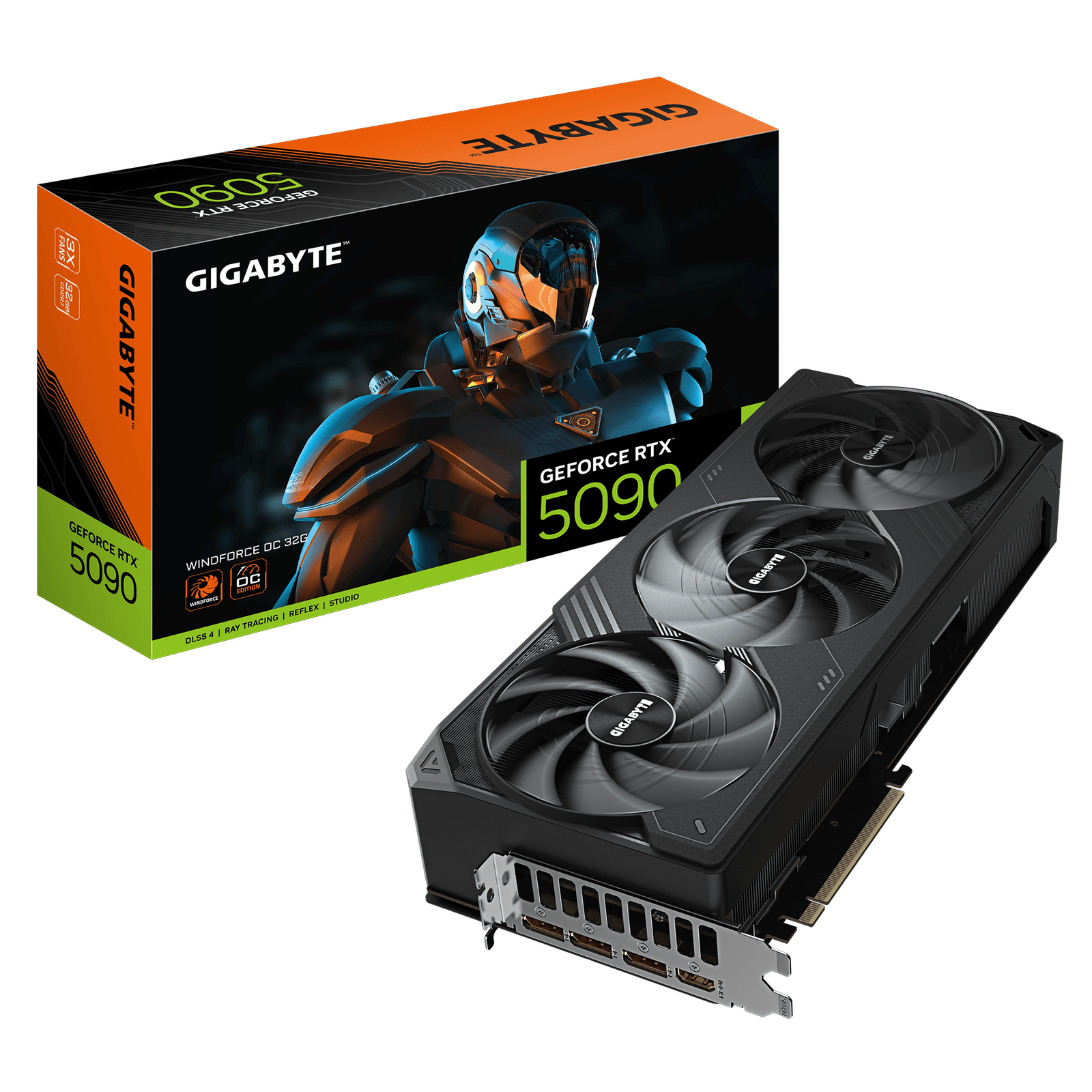 Gigabyte RTX 5090 Windforce OC 32GB Graphics Card