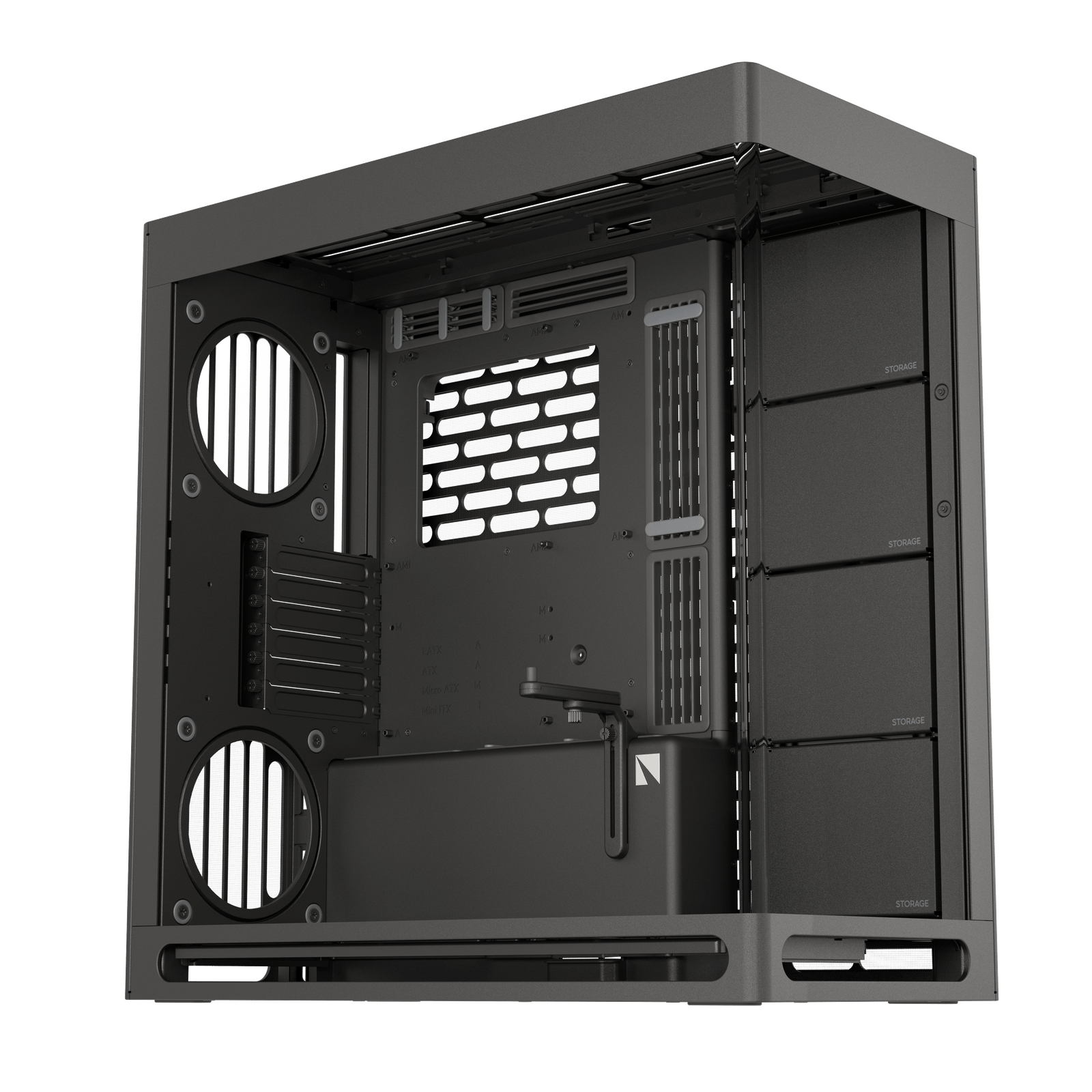 HAVN HS420 Premium Black ATX PC Case