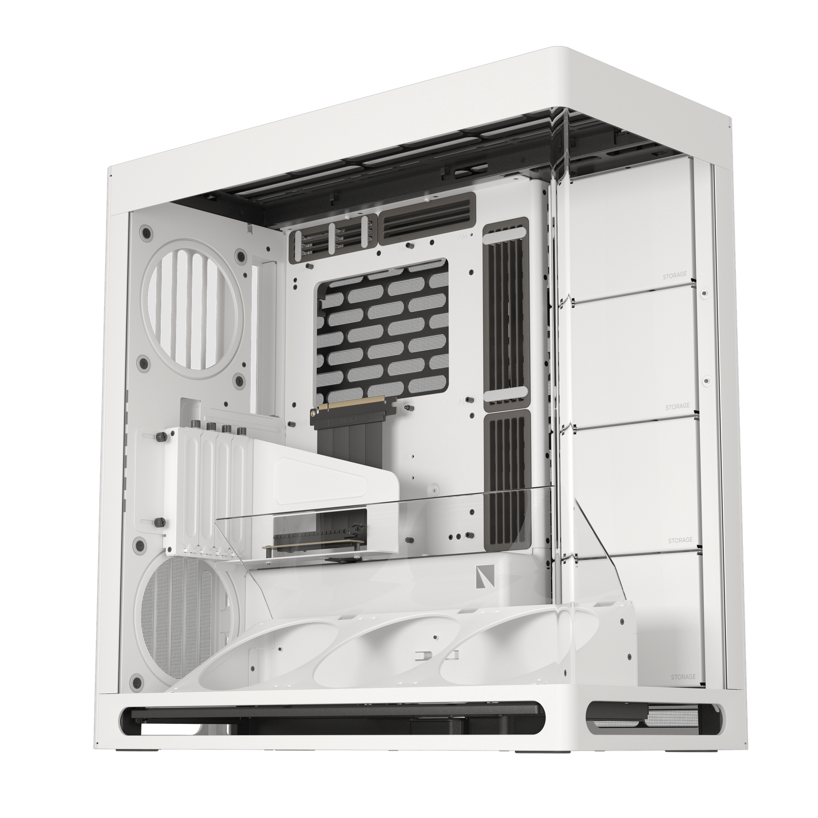 HAVN HS420 VGPU Premium White ATX PC Case