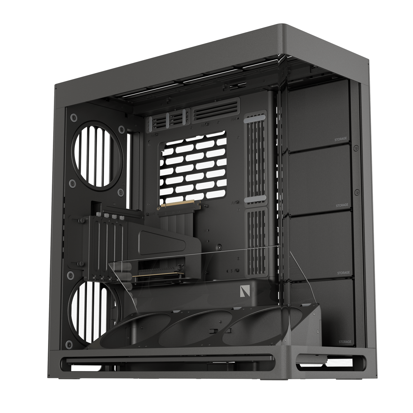 HAVN HS420 VGPU Premium Black ATX PC Case
