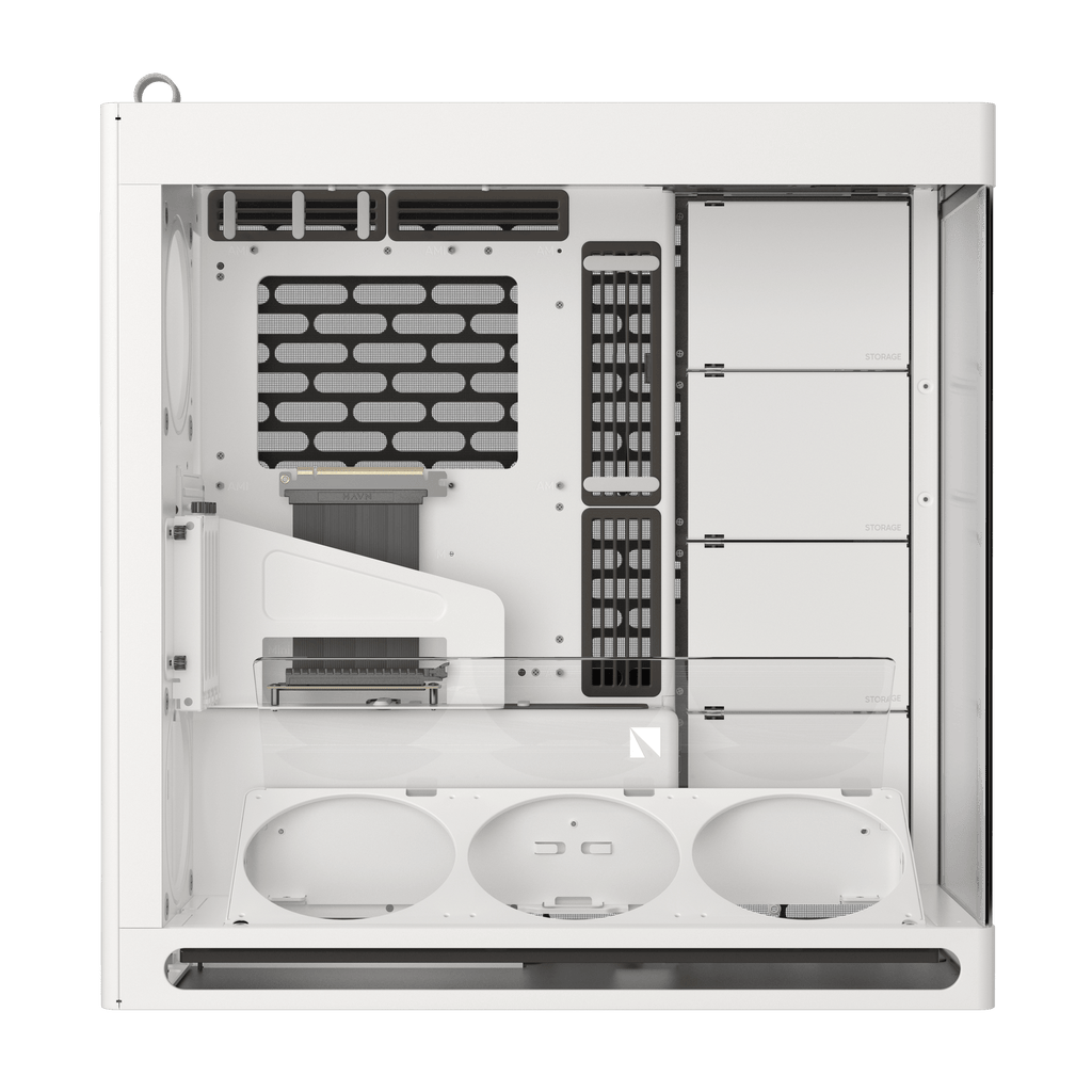 HAVN HS420 VGPU Premium White ATX PC Case