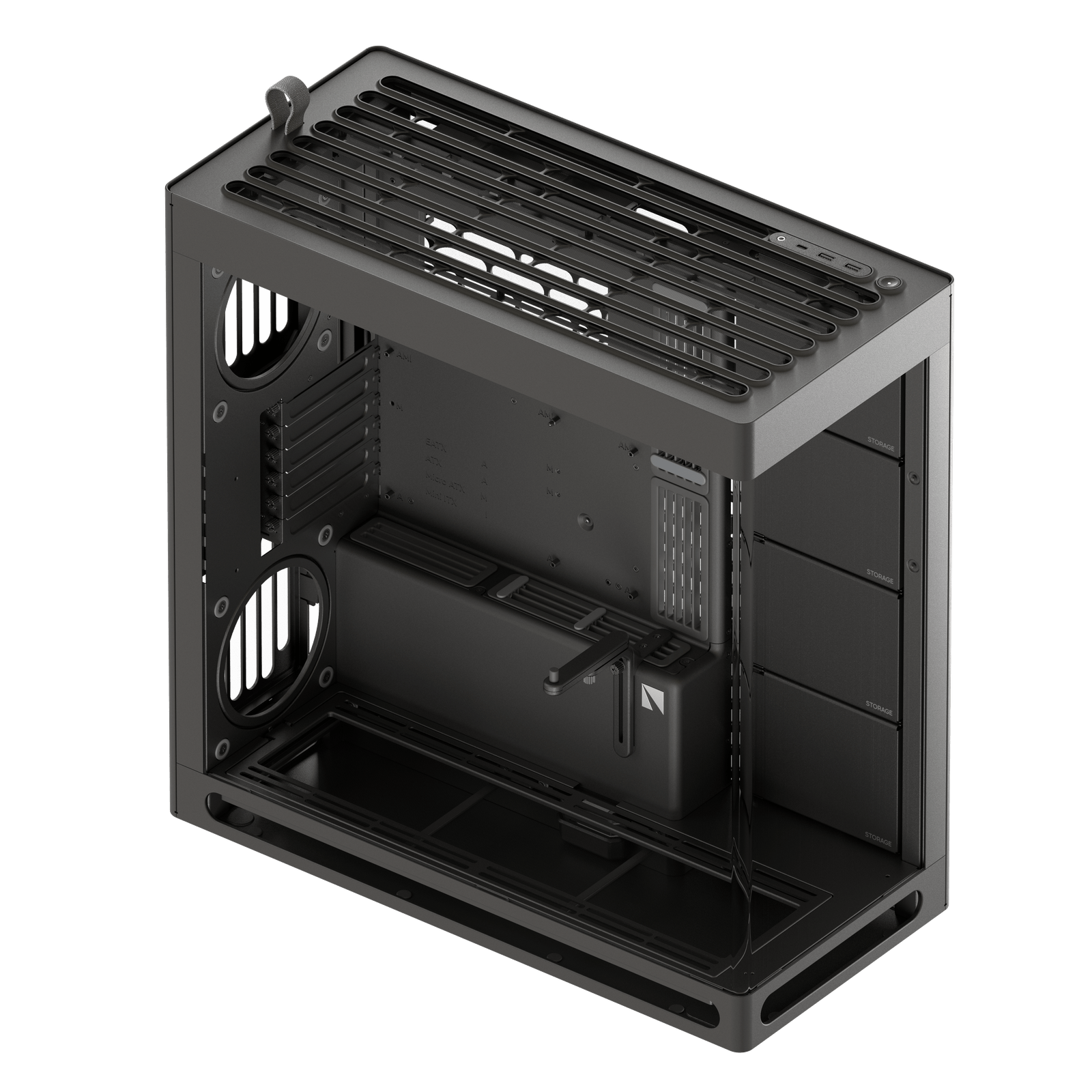 HAVN HS420 Premium Black ATX PC Case