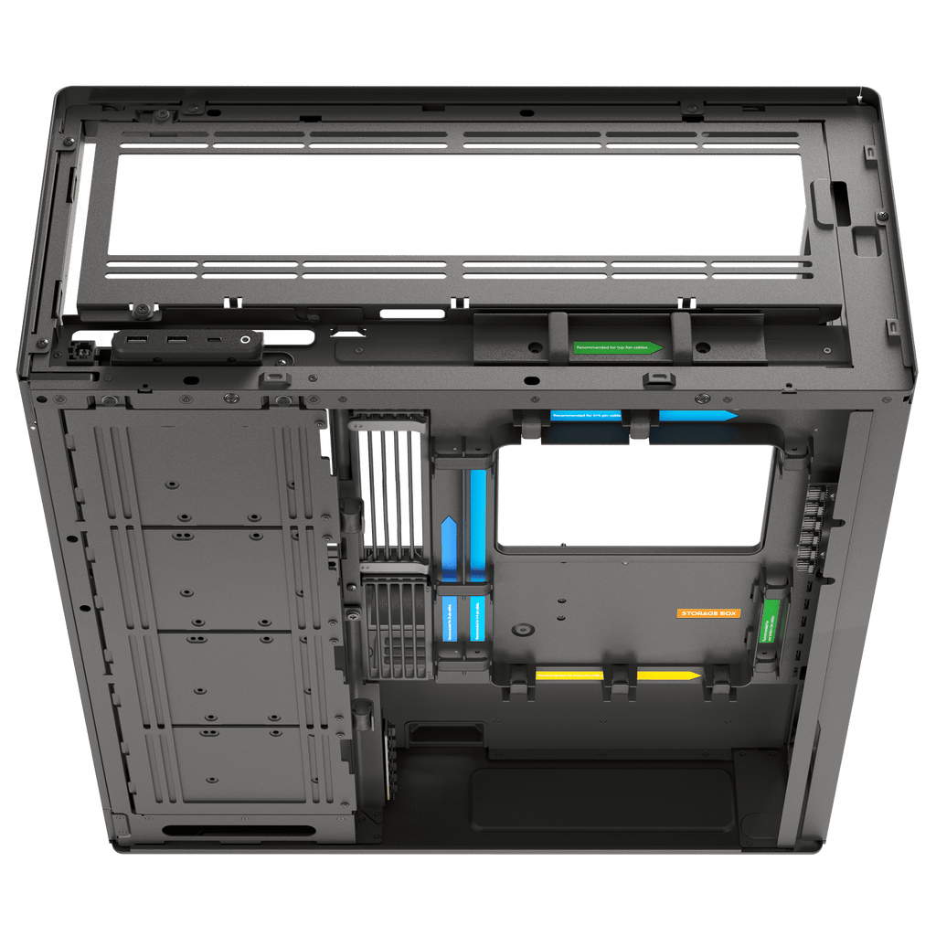 HAVN HS420 Premium Black ATX PC Case