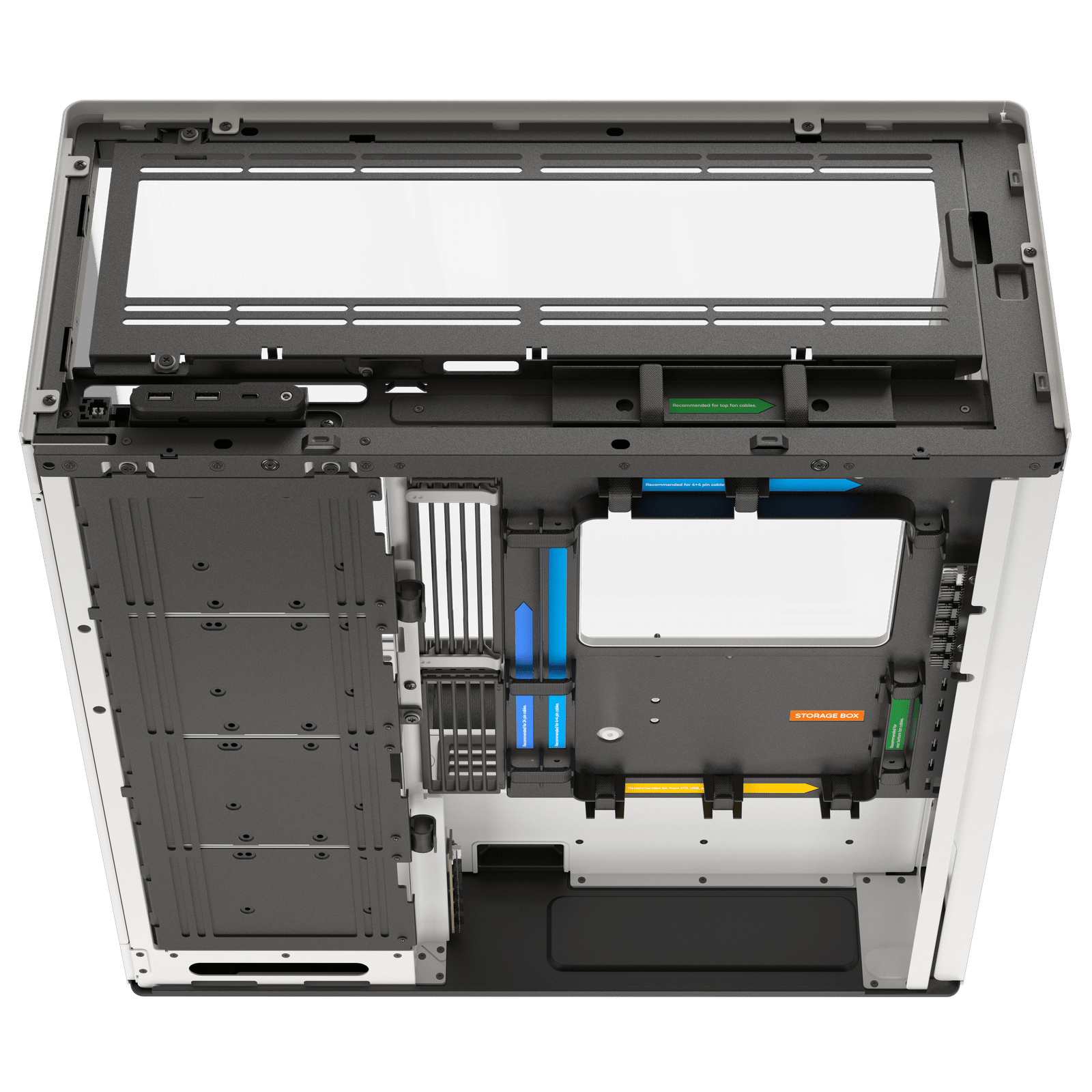 HAVN HS420 Premium White ATX PC Case