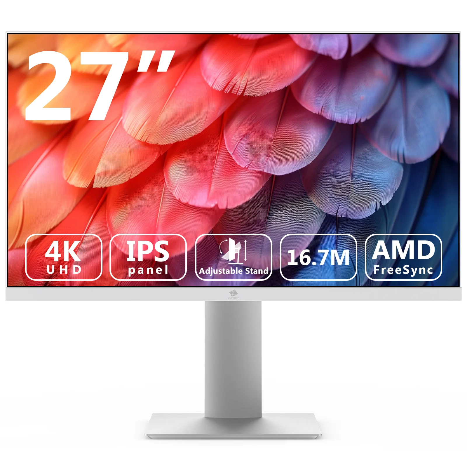 27-inch 75Hz 4K IPS Monitor. White