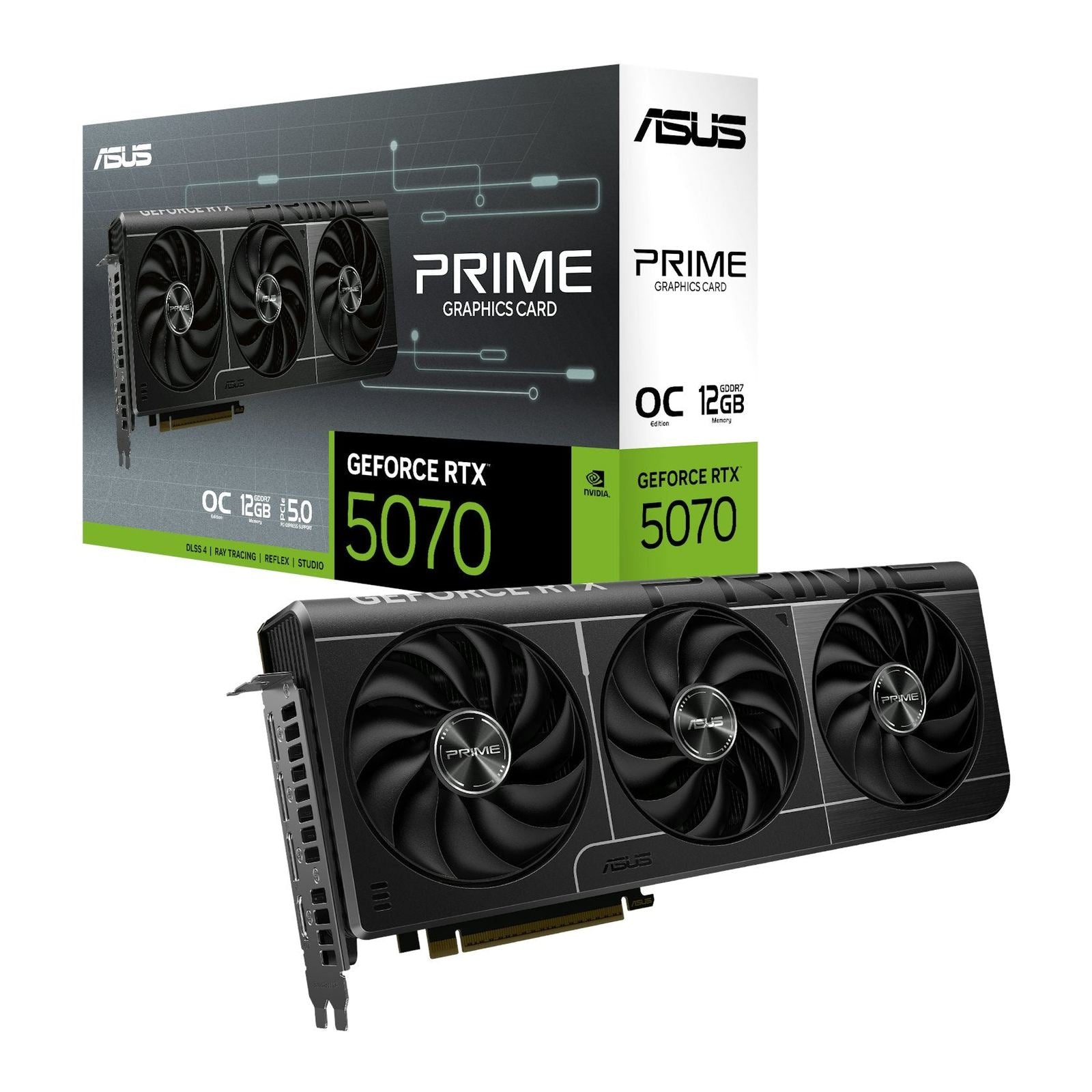 Asus RTX 5070 Prime OC Edition 12GB Graphics Card